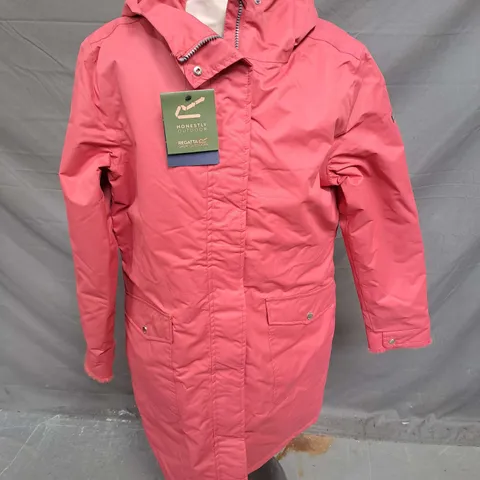 REGATTA GREAT OUTDOORS WATERPROOF ROMINE COAT IN MINERAL RED SIZE 14