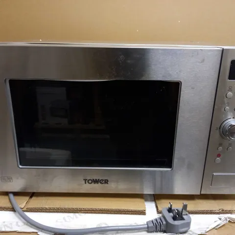 TOWER DUAL HEATER COMBO OVEN/MICROWAVE/GRILL STAINLESS STEEL