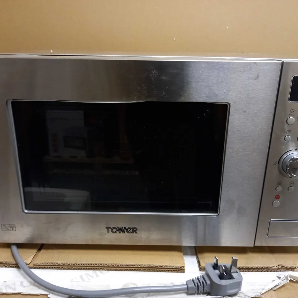 TOWER DUAL HEATER COMBO OVEN/MICROWAVE/GRILL STAINLESS STEEL