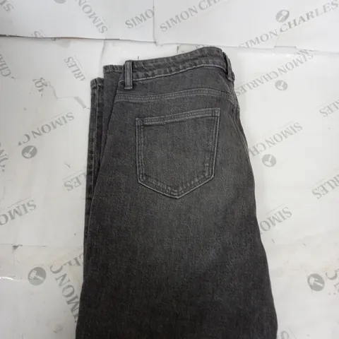 WOMENS STRAIGHT MID RISE DENIM JEANS SIZE 14S