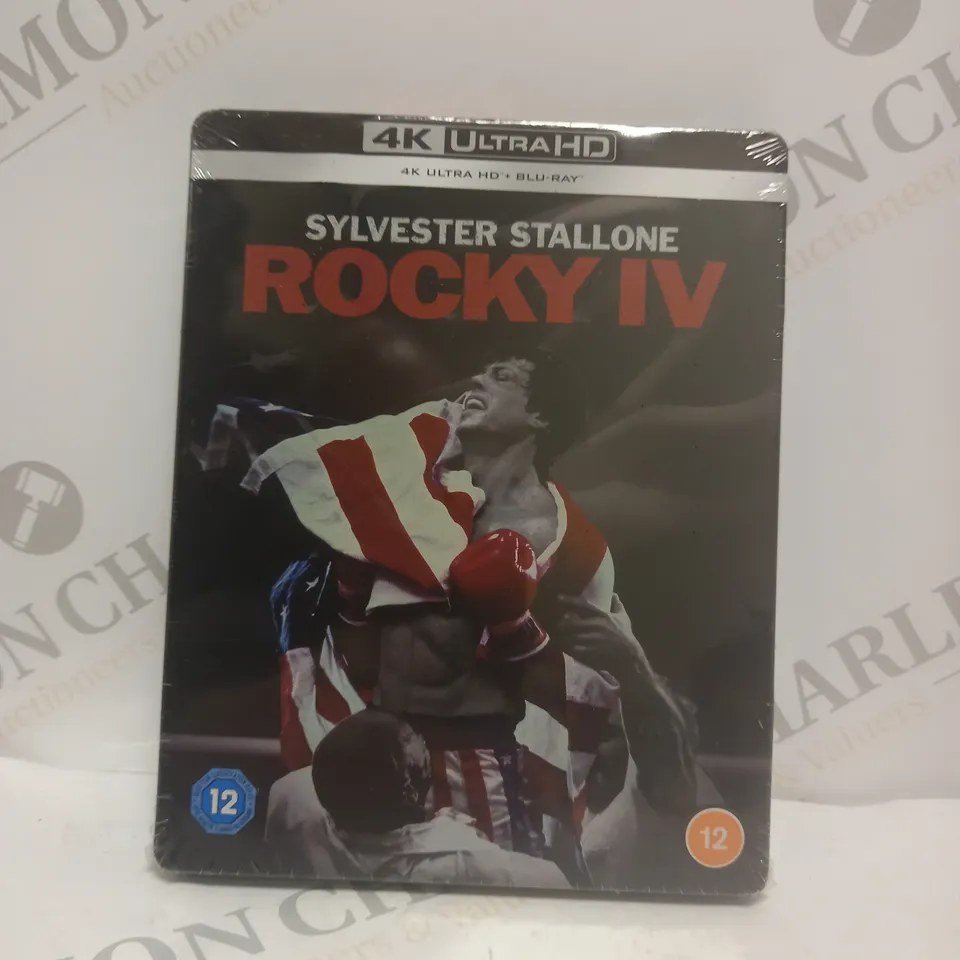 SEALED ROCKY IV 4K BLU RAY