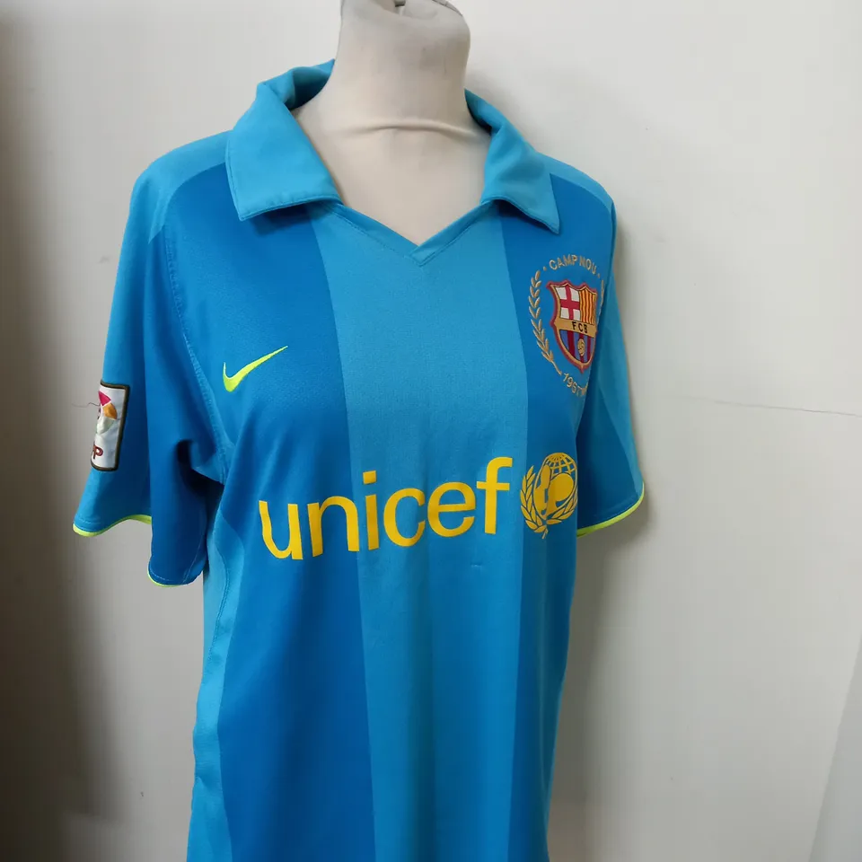 FC BARCELONA 2007 AWAY SHIRT SIZE UNSPECIFIED