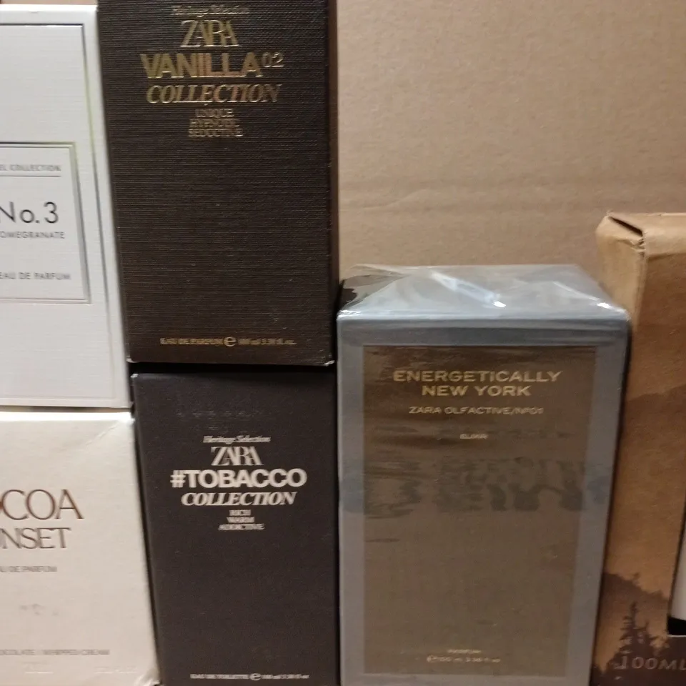 LOT OF 8 ASSORTED EAU DE PARFUMS TO INCLUDE RIVER ISLAND, ZARA AND LIDL