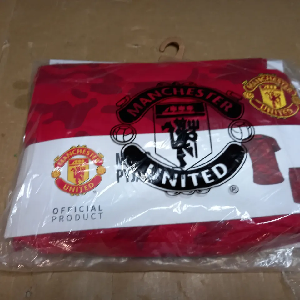 MANCHESTER UNITED MENS PYJAMAS SIZE M