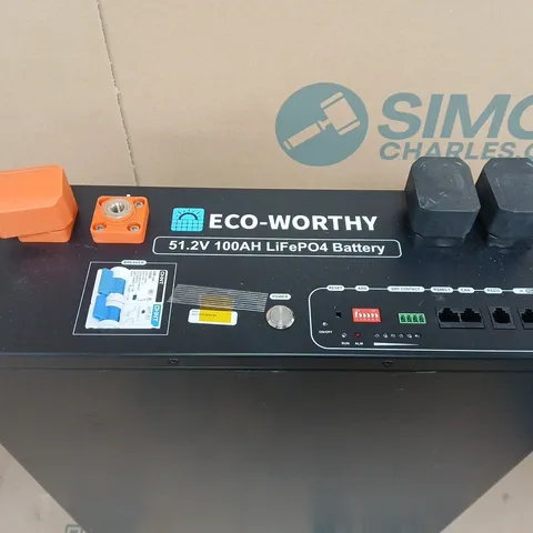 ECO-WORTHY 51.2V 100AH LIFEPO4 BATTERY