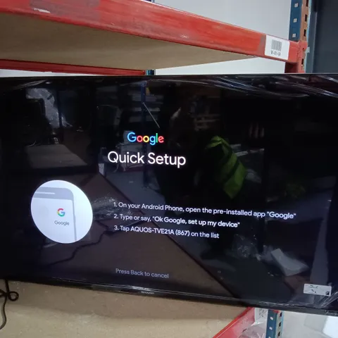 BOXED SHARP ANDROID TV 4K UHD 43" 4K ULTRA HD 43FN8KA