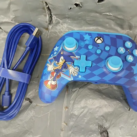 POWER A SONIC THE HEDGEHOG ADVANTAGE WIRED CONTROLLER FOR XBOX