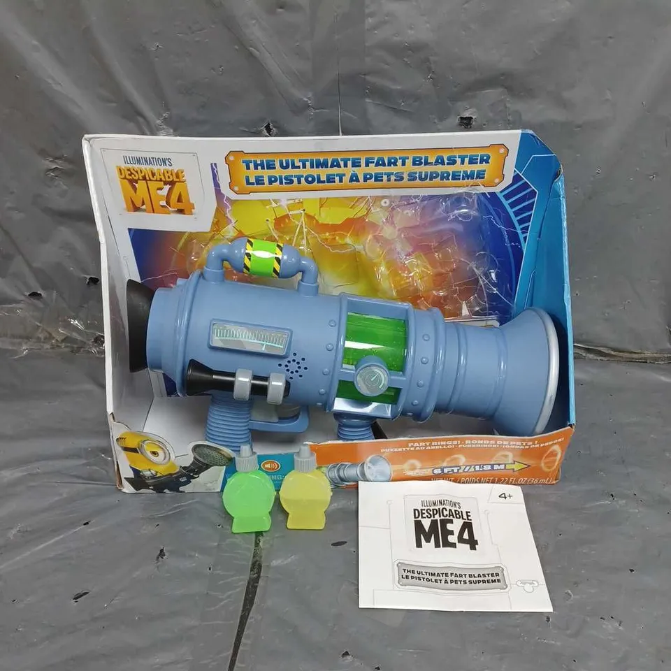 DESPICABLE ME 4 THE ULTIMATE FART BLASTER TOY