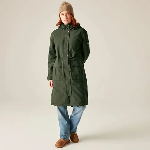 REGATTA WOMEN'S YANNTA WATERPROOF INSULATED JACKET | DARK KHAKI SIZE 18