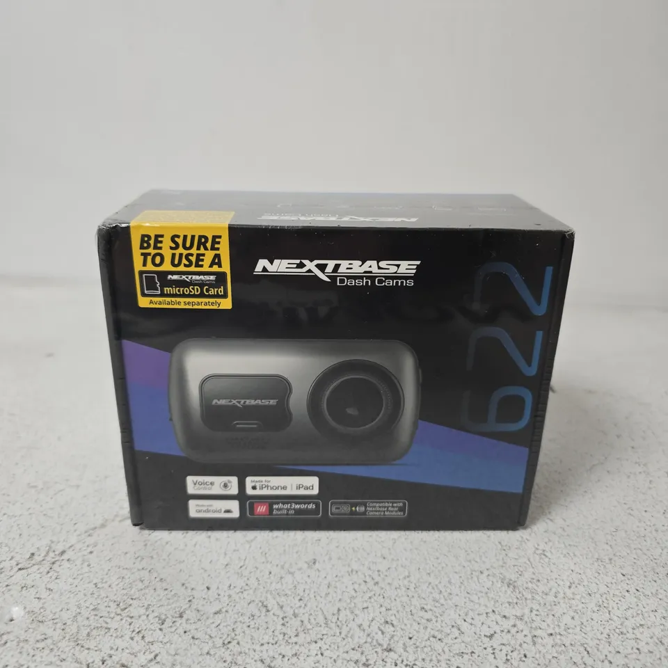 BOXED AND SEALED NEXTBASE 622 DASH CAM