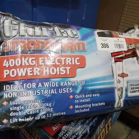 BOXED CLARKE STRONG-ARM 400KG POWER HOIST