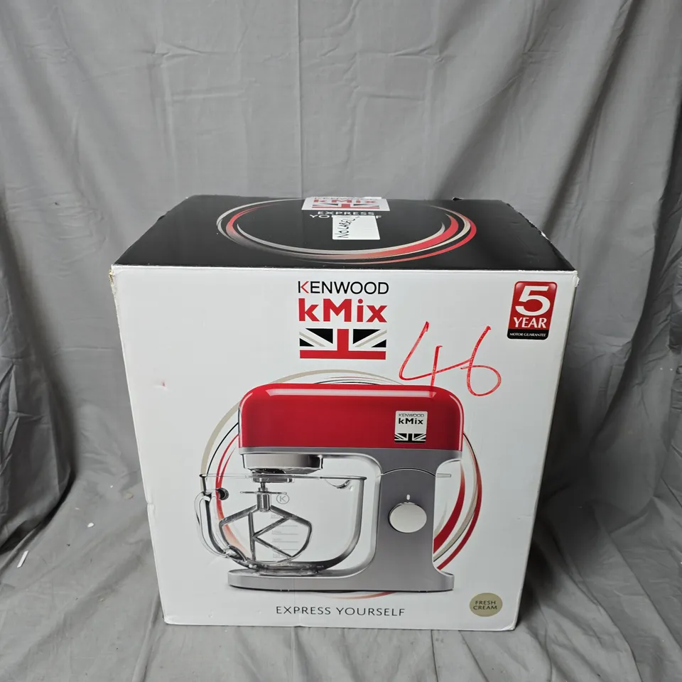 KENWOOD KMIX STAND MIXER IN WHITE – BOXED