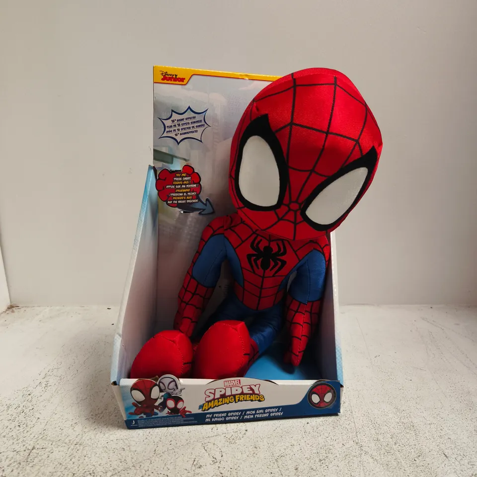 BOXED DISNEY JUNIOR MARVEL SPIDEY AND HIS AMAZING FRIENDS MY FRIEND SPIDEY TOY
