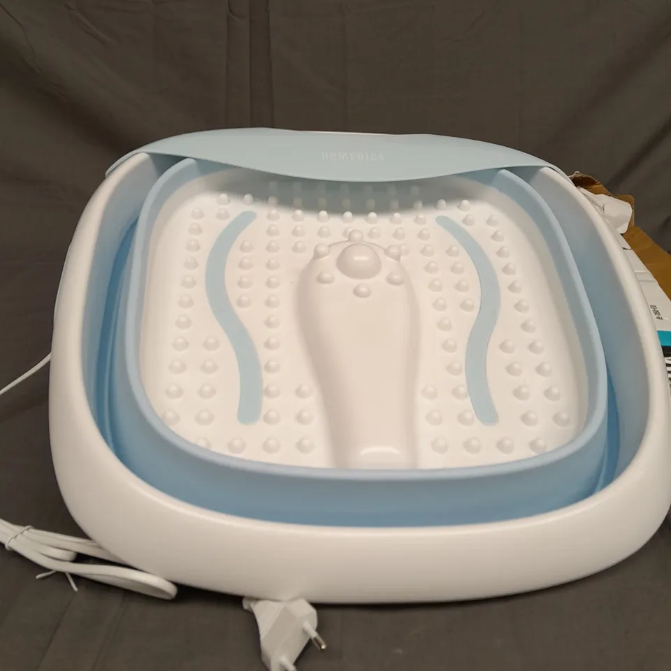 BOXED HOMEDICS FOLDAWAY LUXURY FOOTSPA 