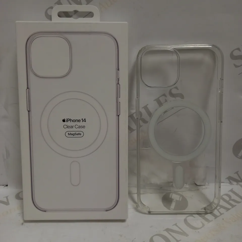 APPLE IPHONE 14 CLEAR CASE WITH MAGSAFE