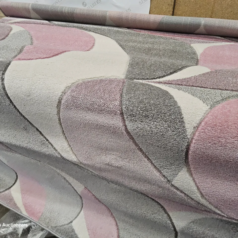 BASTI PINK AREA RUG 120 × 170