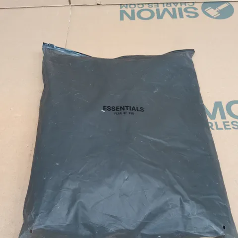 FEAR OF GOD ESSENTIALS HOODIE - LARGE