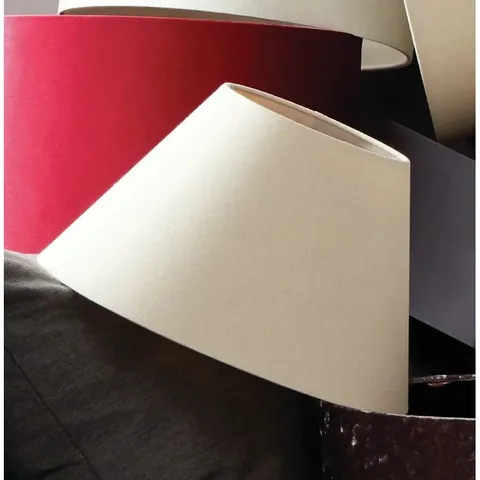 BOXED DEASON 25CM H X 40CM W LINEN EMPIRE LAMP SHADE