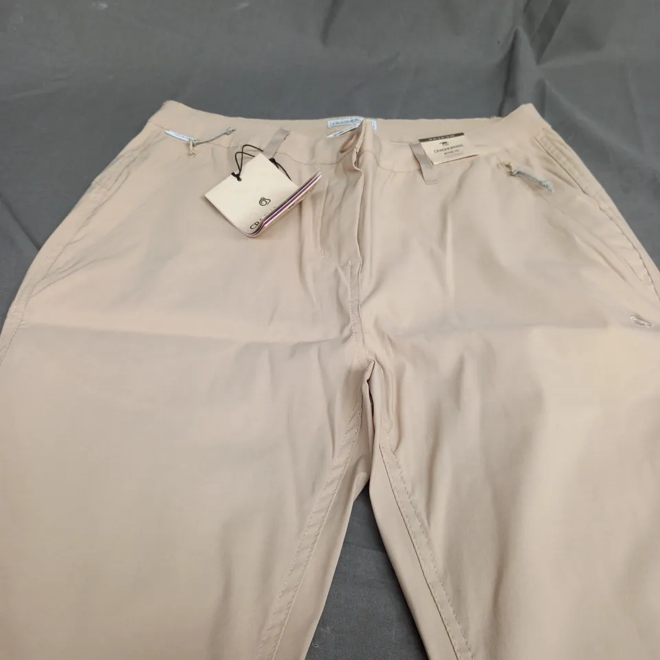 CRAGHOPPERS ACTIVE FIT KIWI PRO CROP DESERT SAND - UK 12
