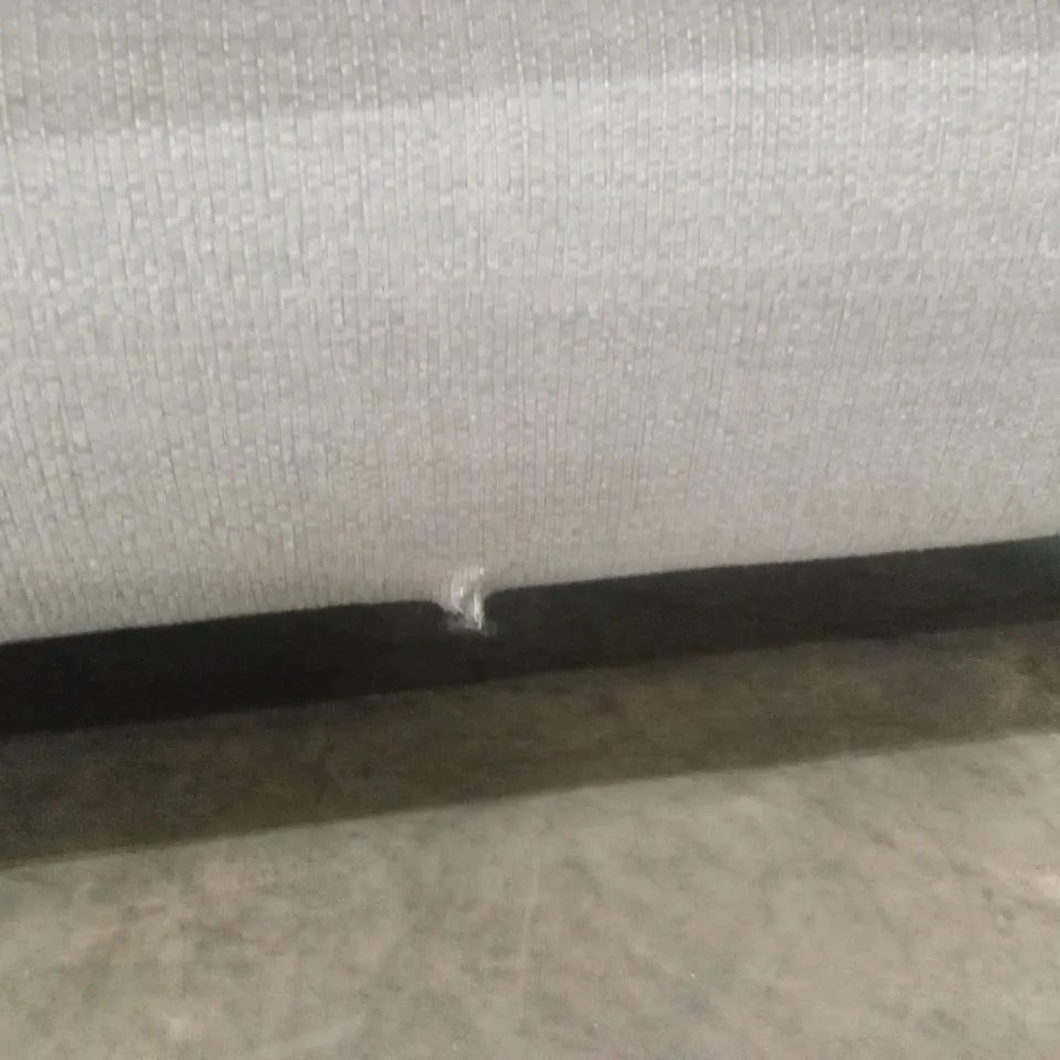 ALSOP 3 SEATER FABRIC SOFA - SILVER RRP £799