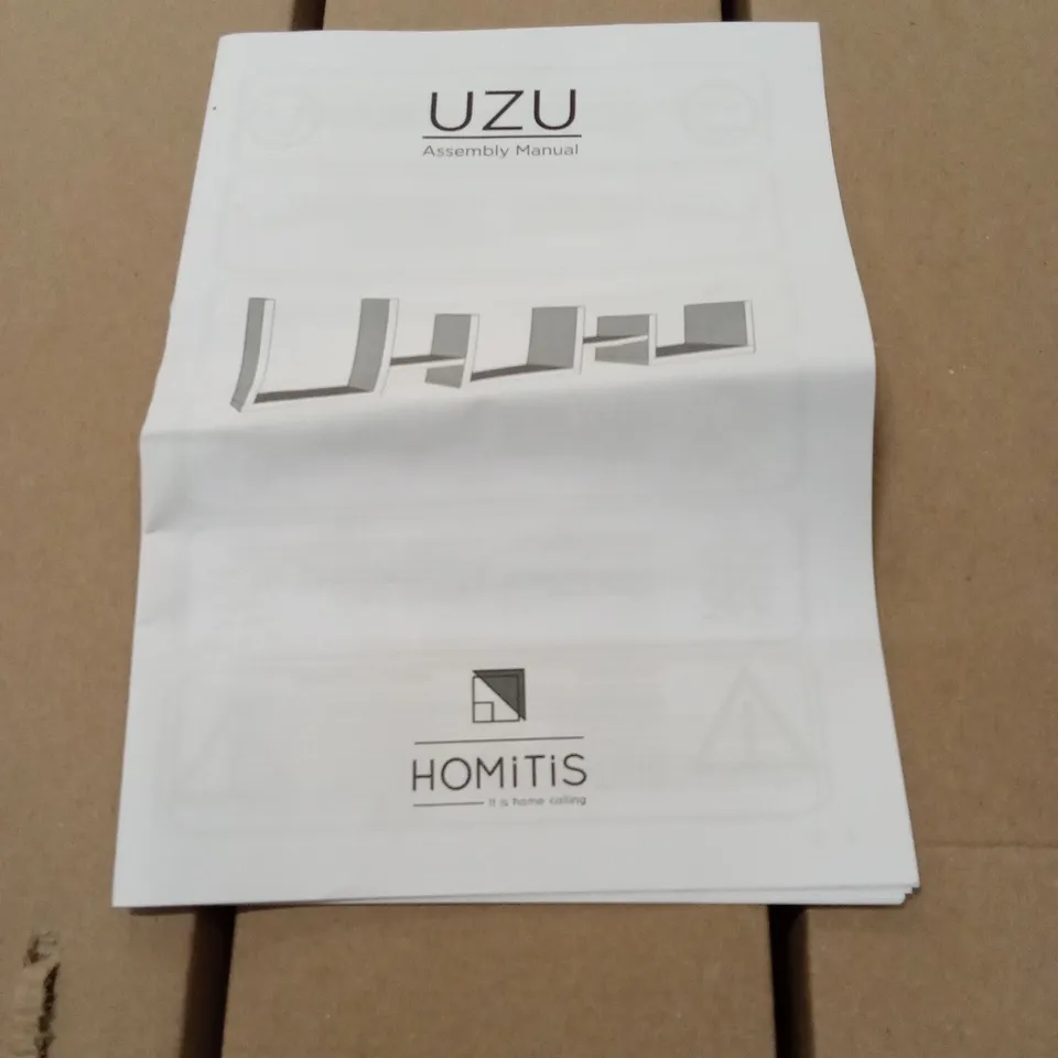 BOXED UZU SHELF //ANTHRACITE 