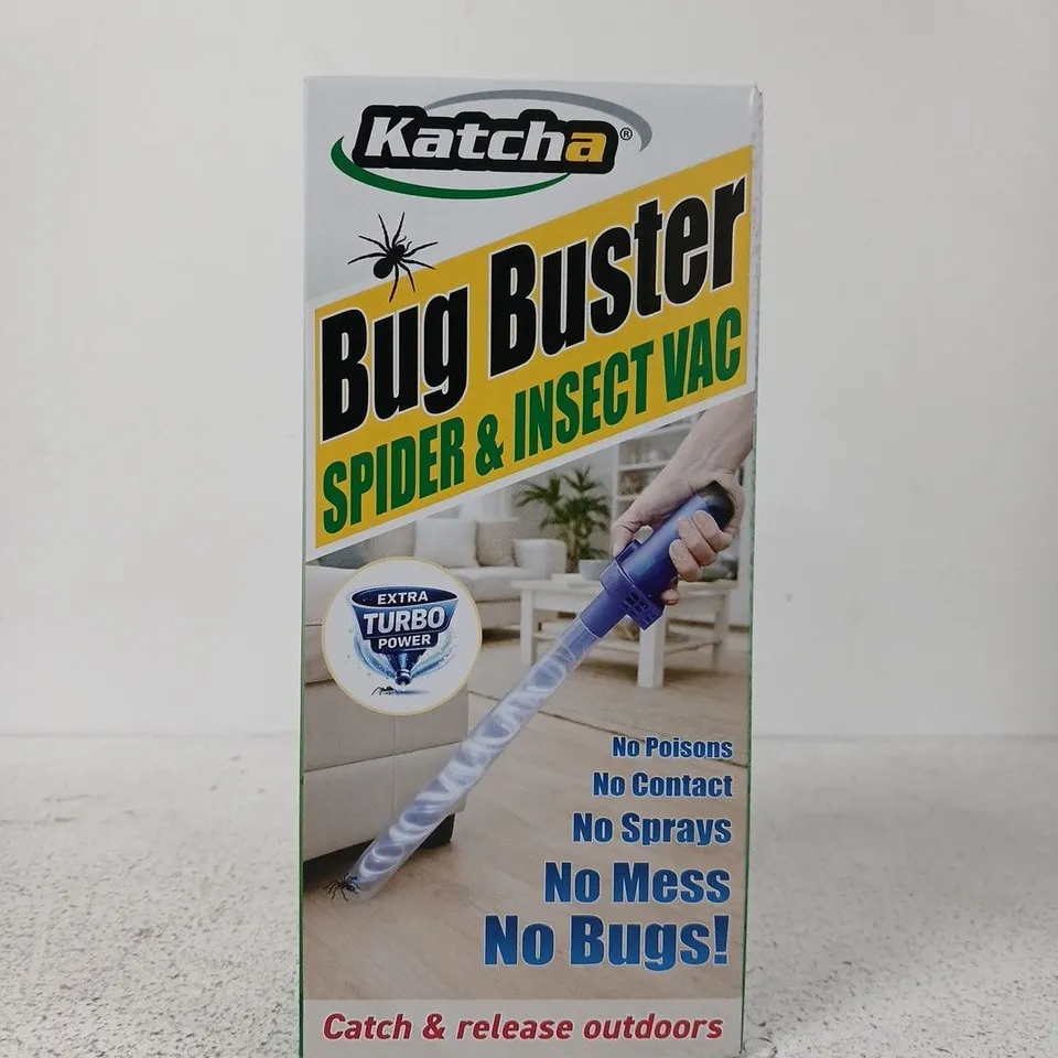 KATCHA BUG BUSTER SPIDER & INSECT VAC – BOXED