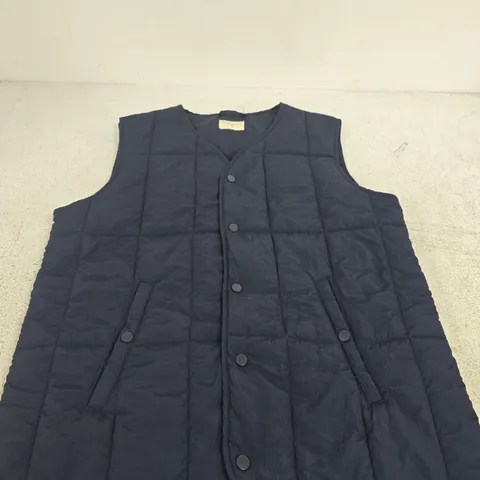PECKHAM RYE QUILTED VEST β NAVY
