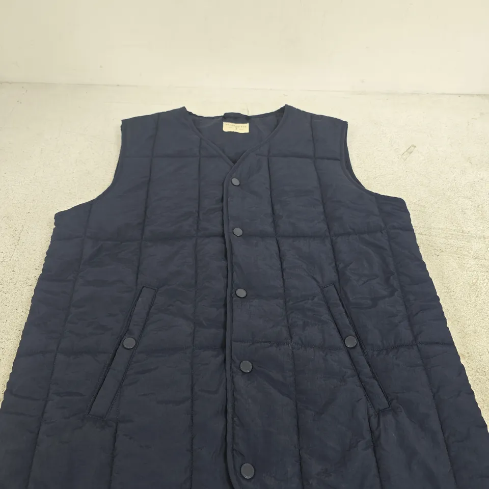 PECKHAM RYE QUILTED VEST – NAVY
