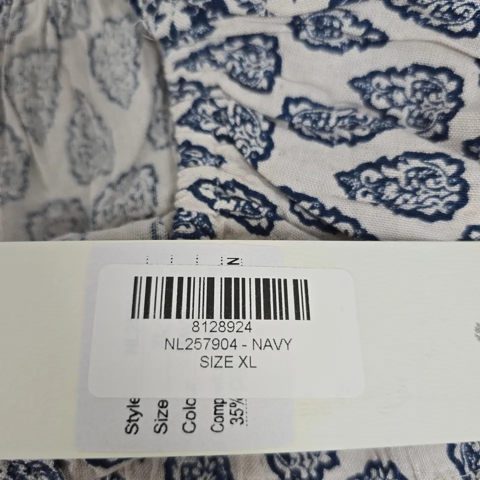 WILD FLOWER NAVY FLORAL DRESS – UK SIZE XL