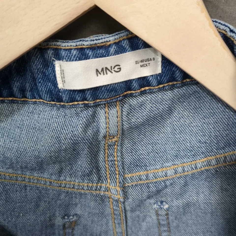 MANGO (MNG) BALLOON JEANS – HIGH WAIST, LOOSE FIT DENIM, UK 12 (EU 40 / US 8)