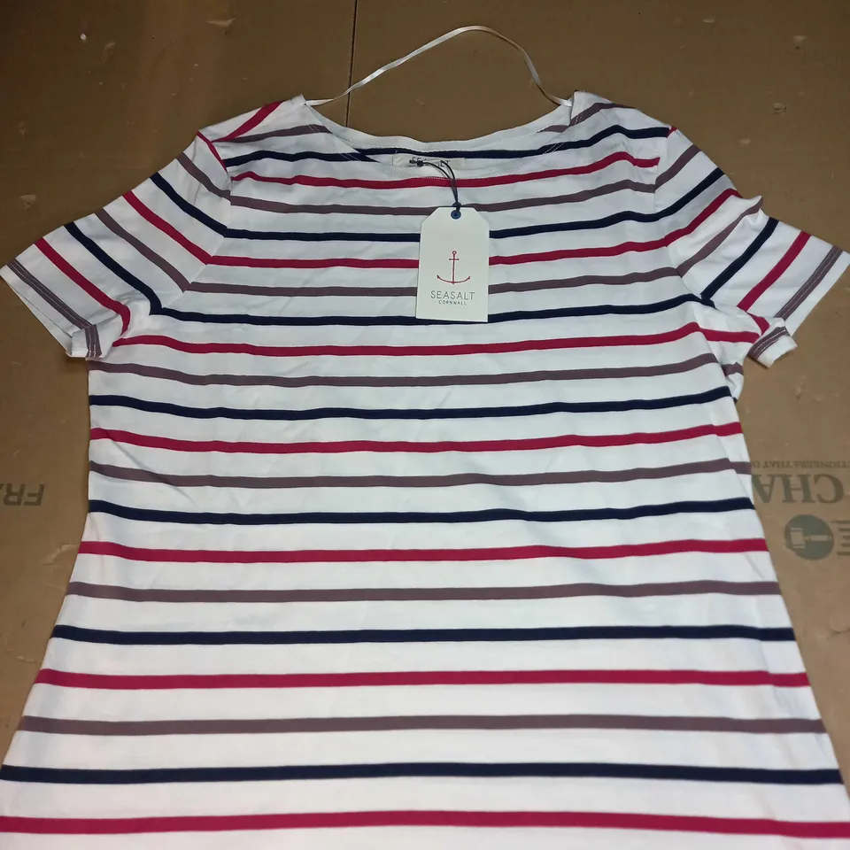 SEASALT CORNWALL SAILOR T-SHIRT SIZE 12