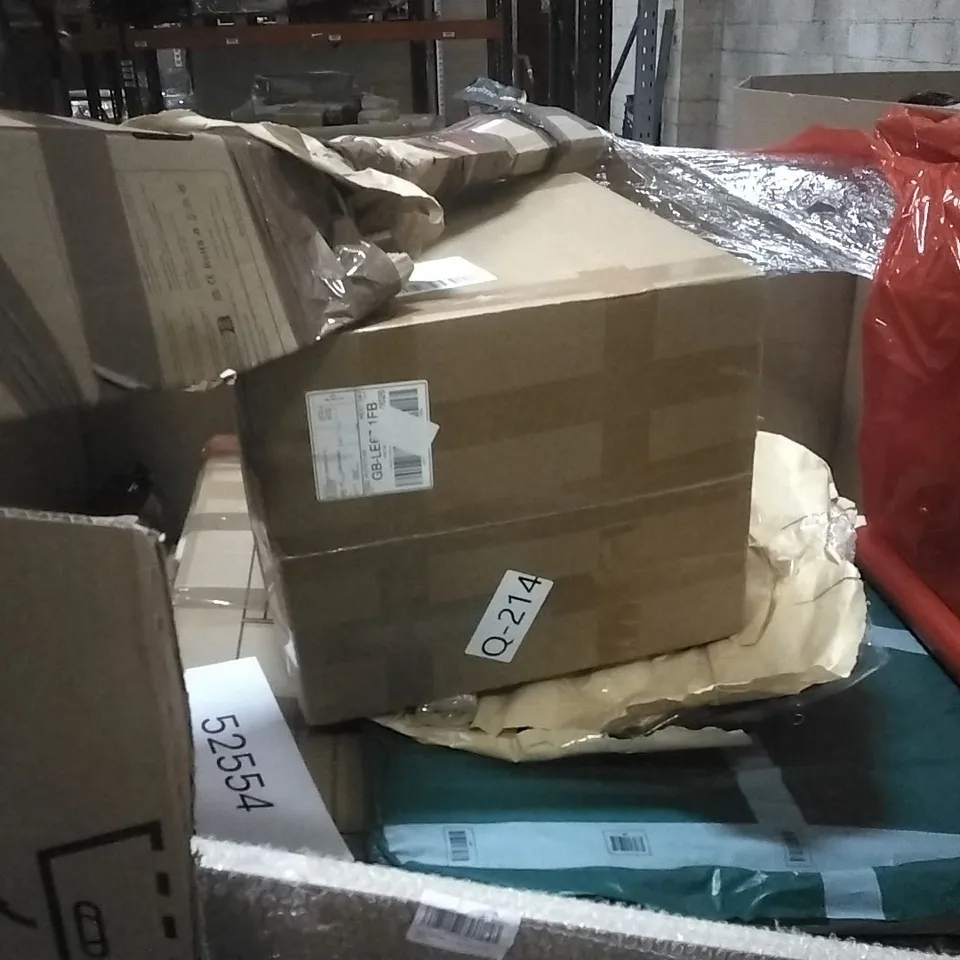 PALLET OF HOUSEHOLD ITEMS TO INCLUDE DOUGH MIXER,ACTIVITY PLAY GYM,STEAM FLOOR MOP,ELECTRONIC KEYBOARD AND OTHER ASSORTED ITEMS...