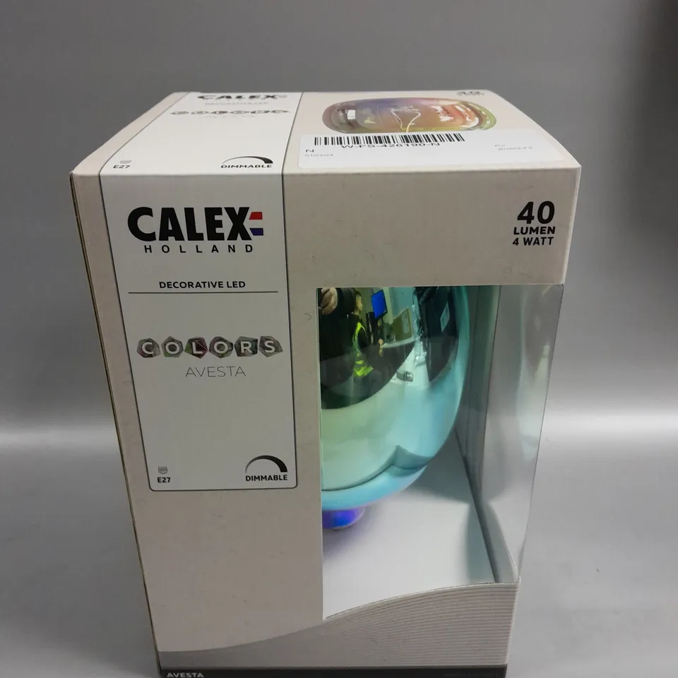 BOXED CALEX HOLLAND AVESTA 40 LUMEN DECORATIVE LED BULB - E27