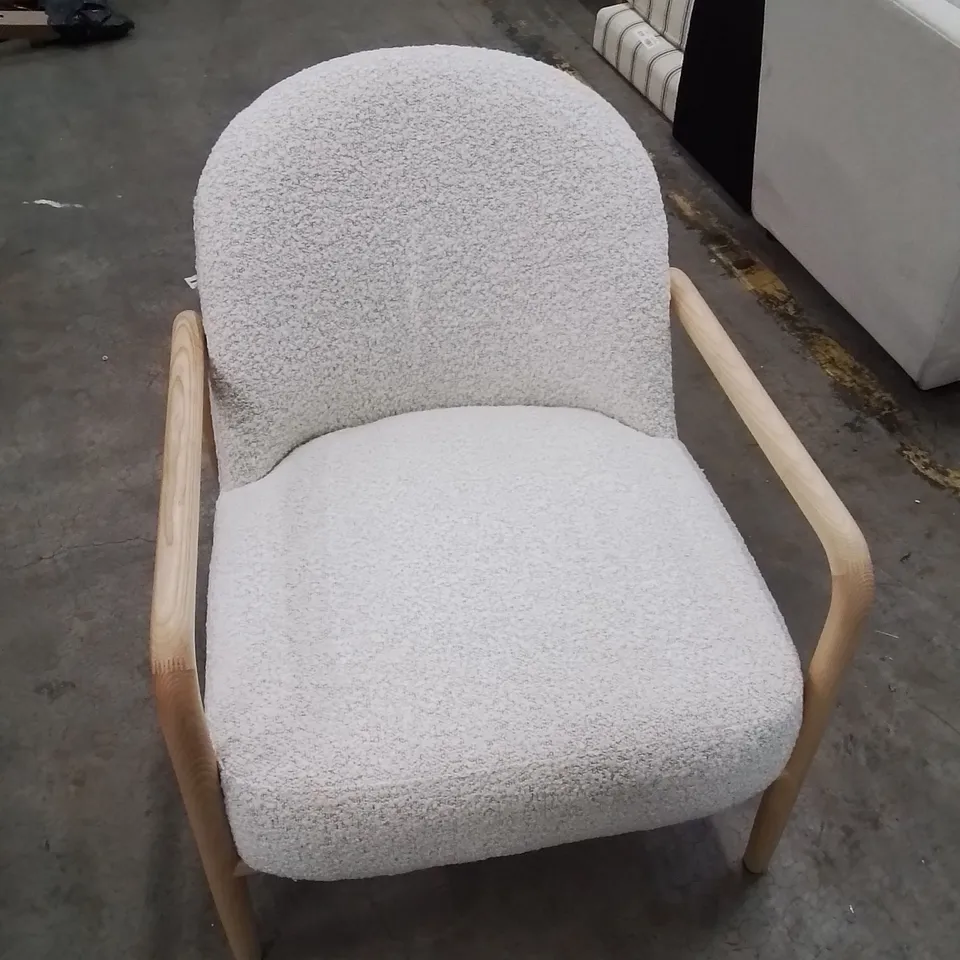 STYLISH RETRO FABRIC UPHOLSTERED SIDE/OFFICE CHAIR