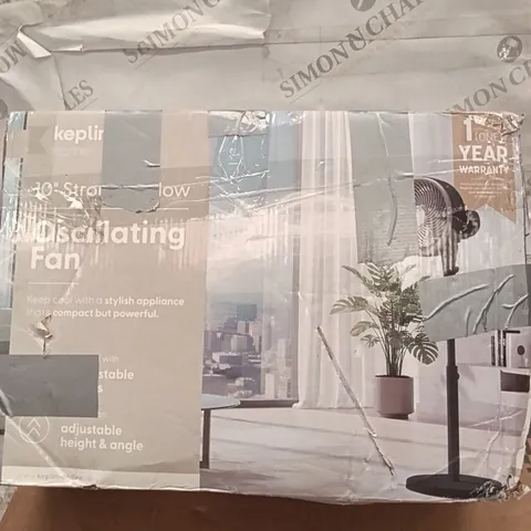 BOXED 10" KEPLIN FAN 