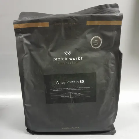 SEALED PROTEIN WORKS NUTRITION WHEY PROTEIN 80 - 2KG CHOCOLATE SILK