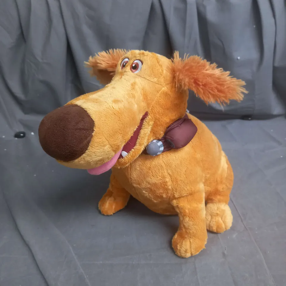 DISNEY - UP - DUG THE TALKING GOLDEN RETRIEVER TEDDY