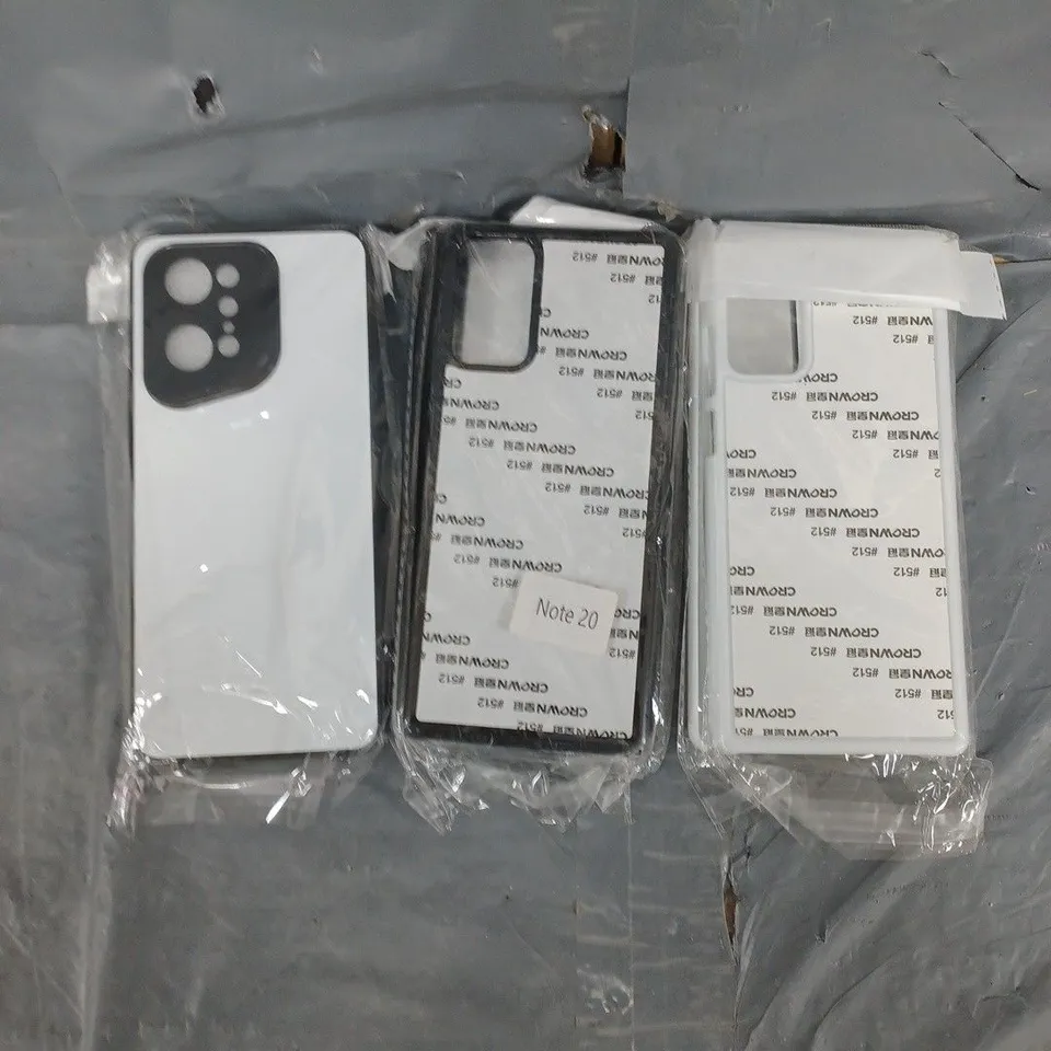 APPROXIMATELY 80 ASSORTED SMARTPHONE REAR COVERS FOR VARIOUS MODELS 