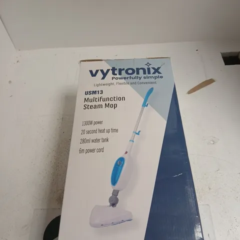 VYTRONIX USM13 MULTIFUNCTION STEAM MOP – BOXED