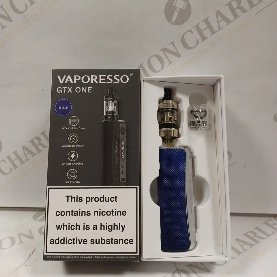 BOXED VAPORESSO GTX ONE IN BLUE