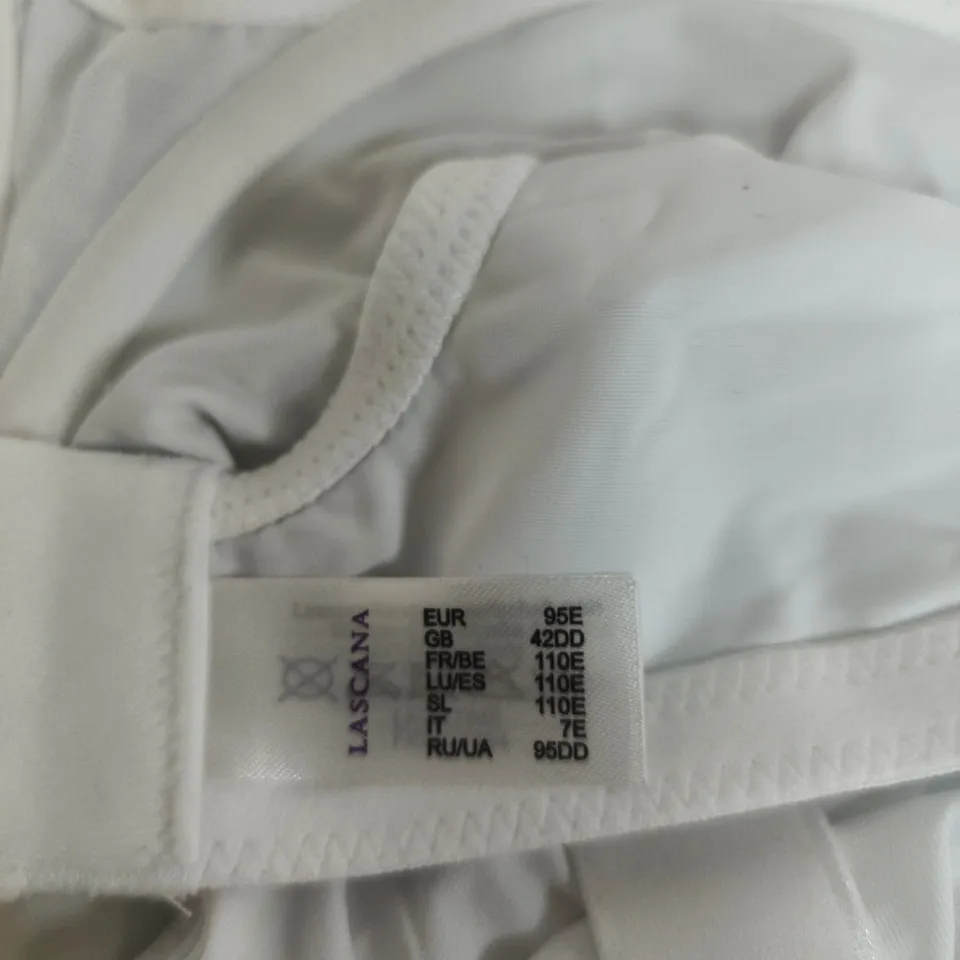 LASCANA WHITE UNDERWIRED BRA – UK 42DD (EU 95E)