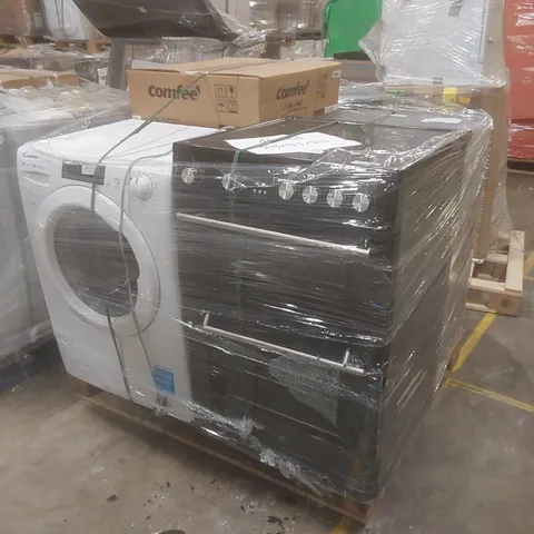 PALLET OF APPROXIMATELY 4 UNPROCESSED RAW RETURN WHITE GOODS TO INCLUDE;