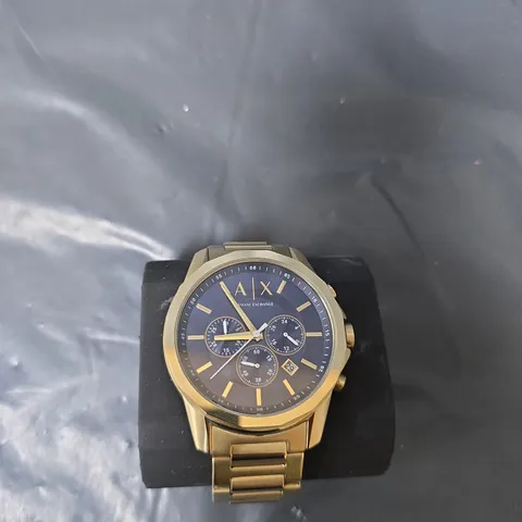 ARMANI EXCHANGE MEN'S CHRONOGRAPH, GOLD-TONE STAINLESS STEEL WATCH ONLY