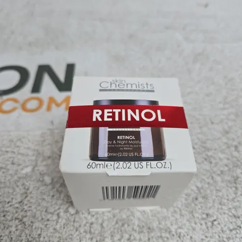 SKINCHEMISTS RETINOL DAY & NIGHT MOISTURISER 60ML – BOXED