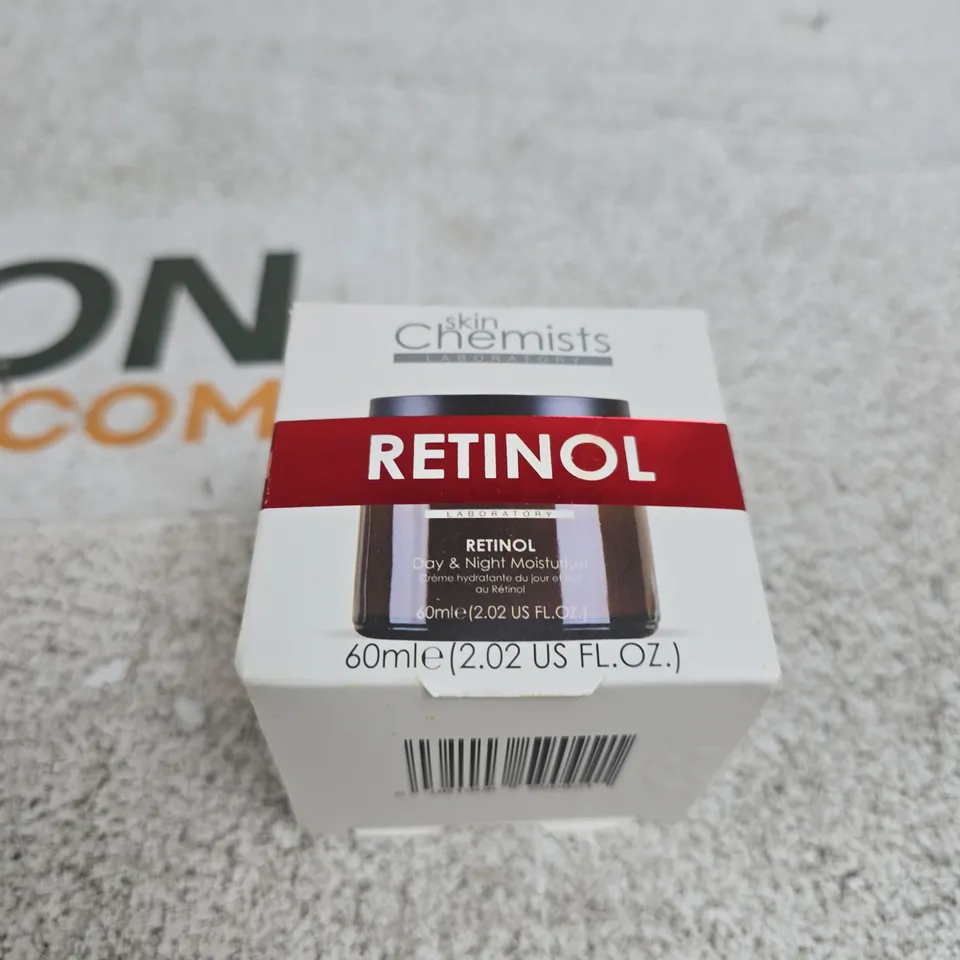 SKINCHEMISTS RETINOL DAY & NIGHT MOISTURISER 60ML – BOXED