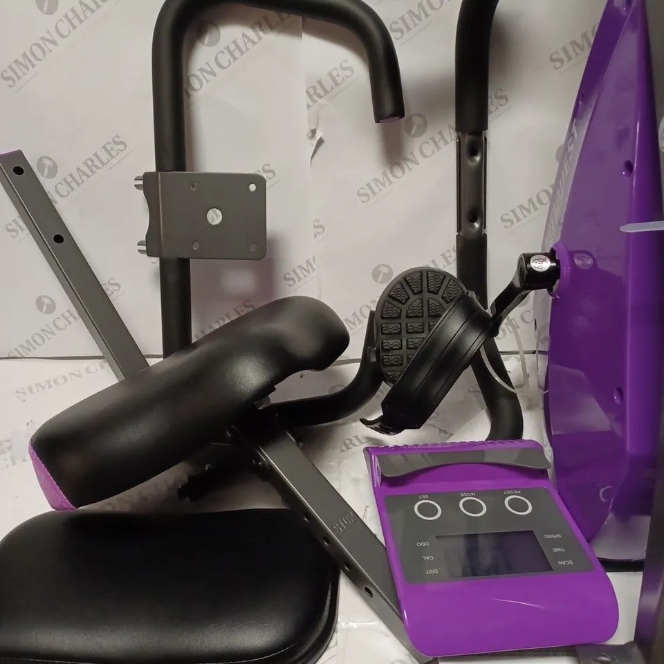 BOXED FITQUEST FLEX EXPRESS EXERCISE BIKE, PURPLE [COLLECTION ONLY]