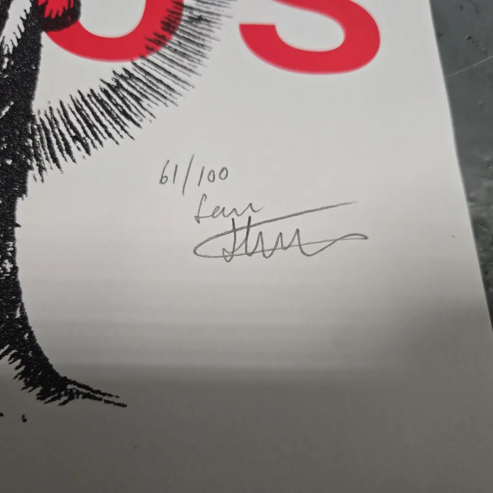 LIMITED EDITION PRINT – 'ALFOS' (61/100) SEAN JOHNSTON