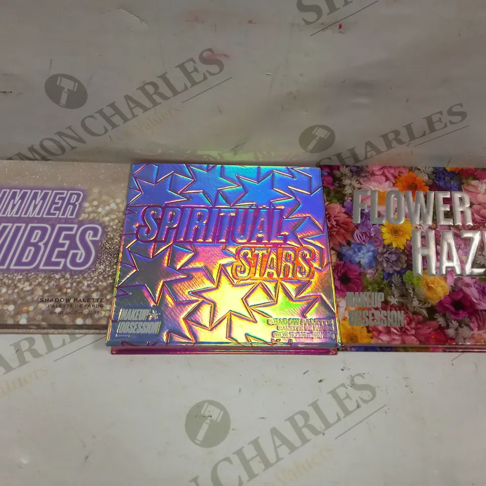 MAKEUP OBSESSION SHADOW PALETTE COLLECTION TO INCLUDE FLOWER HAZE, SHUMMER VIBES & SPIRITUAL STARS 