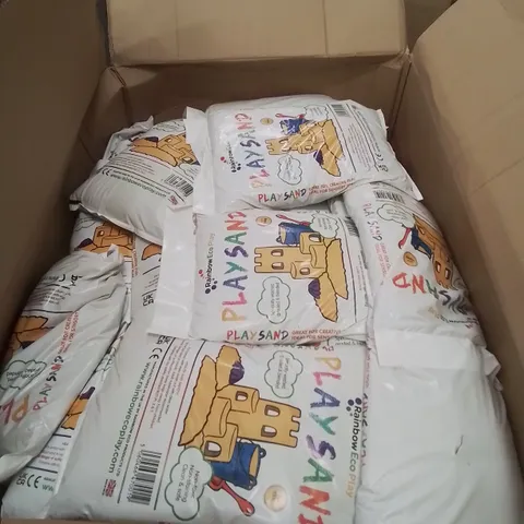 PALETT OF APPROXIMATELY 20 BAGS OF CHILDRENS PLAY SAND
