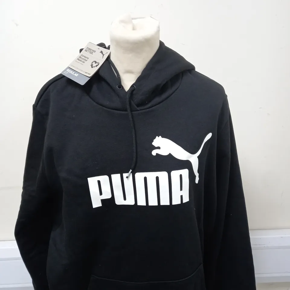 PUMA ESSENTIALS LOGO HOODIE SIZE 2XL